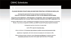 Desktop Screenshot of cmhcschedules.weebly.com