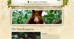 Desktop Screenshot of no-animal-left-behind.weebly.com