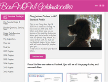 Tablet Screenshot of bowwowcakes.weebly.com