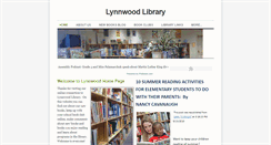 Desktop Screenshot of lynnwoodlibrary.weebly.com