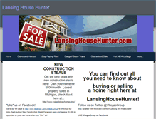 Tablet Screenshot of lansinghousehunter.weebly.com