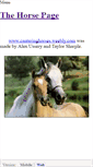 Mobile Screenshot of canteringhorses.weebly.com