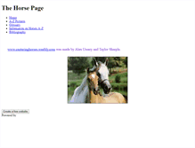 Tablet Screenshot of canteringhorses.weebly.com