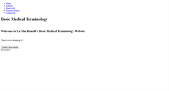 Desktop Screenshot of basicmedterm.weebly.com