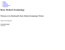 Tablet Screenshot of basicmedterm.weebly.com