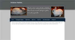 Desktop Screenshot of hicktownrabbitry.weebly.com