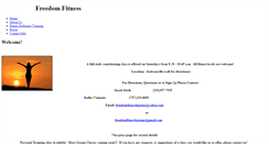 Desktop Screenshot of freedomfitness.weebly.com