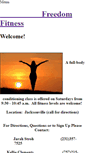 Mobile Screenshot of freedomfitness.weebly.com