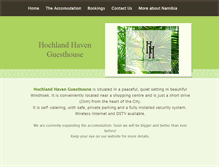 Tablet Screenshot of hochlandhaven.weebly.com