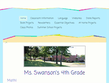 Tablet Screenshot of lswanson.weebly.com