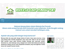 Tablet Screenshot of bekerjadirumah.weebly.com