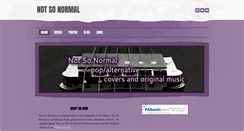 Desktop Screenshot of notsonormal.weebly.com