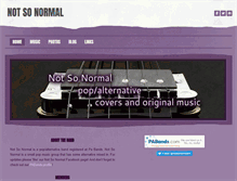 Tablet Screenshot of notsonormal.weebly.com