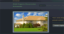 Desktop Screenshot of aaapropertypreservation.weebly.com