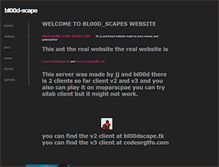 Tablet Screenshot of bloodpk.weebly.com