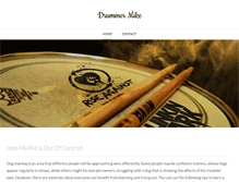 Tablet Screenshot of mikecatonedrums.weebly.com