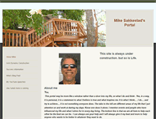 Tablet Screenshot of mikesakkestad.weebly.com