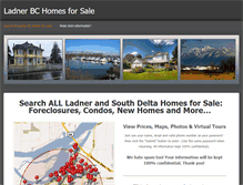 Tablet Screenshot of ladner-bc-homes-for-sale.weebly.com