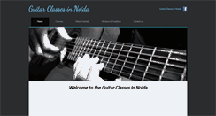 Desktop Screenshot of guitarclassnoida.weebly.com