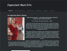 Tablet Screenshot of expectantmumerin.weebly.com