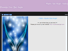 Tablet Screenshot of mysticseaangel.weebly.com