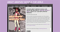 Desktop Screenshot of greatgraphicnovelsforgirls.weebly.com