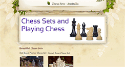Desktop Screenshot of chess-sets-australia.weebly.com