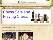Tablet Screenshot of chess-sets-australia.weebly.com