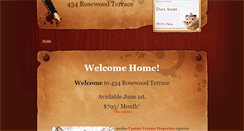 Desktop Screenshot of 434rosewood.weebly.com