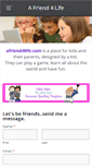 Mobile Screenshot of afriendforlife.weebly.com