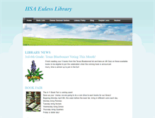 Tablet Screenshot of hsaeulesslibrary.weebly.com