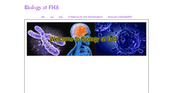 Desktop Screenshot of biologyfhs.weebly.com