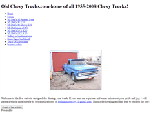 Tablet Screenshot of chevytrucks.weebly.com