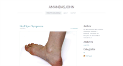 Desktop Screenshot of amandasjohn.weebly.com