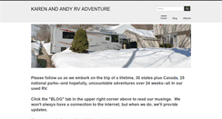 Desktop Screenshot of karenandandyrvadventure.weebly.com
