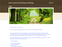 Tablet Screenshot of aalawncare.weebly.com