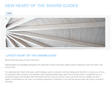 Tablet Screenshot of heartoftheswarmguide.weebly.com