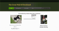 Desktop Screenshot of greatwallofstockland.weebly.com