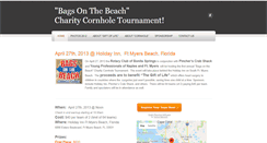 Desktop Screenshot of charitycornholeorg.weebly.com