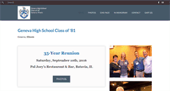 Desktop Screenshot of geneva81.weebly.com