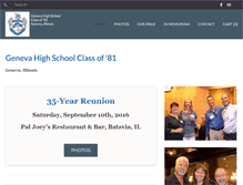 Tablet Screenshot of geneva81.weebly.com