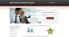 Desktop Screenshot of debtsettlementaffiliateprograms.weebly.com