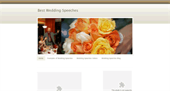 Desktop Screenshot of bestweddingspeech.weebly.com