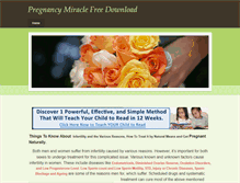 Tablet Screenshot of healinginfertility.weebly.com