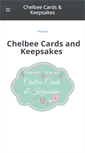 Mobile Screenshot of chelbeecards.weebly.com
