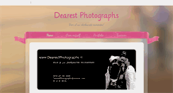 Desktop Screenshot of dearestphotographs.weebly.com