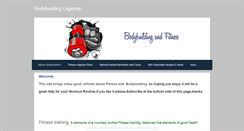 Desktop Screenshot of bodybuildingandfitness.weebly.com