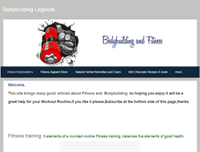 Tablet Screenshot of bodybuildingandfitness.weebly.com