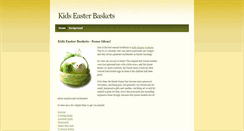 Desktop Screenshot of kidseasterbaskets.weebly.com