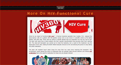 Desktop Screenshot of moreonhivfunctionalcure.weebly.com